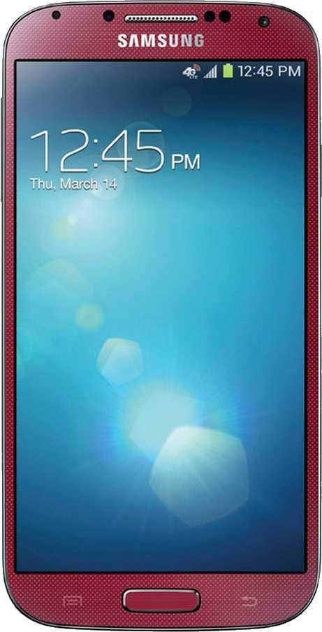 Samsung Galaxy S4 Red Aurora