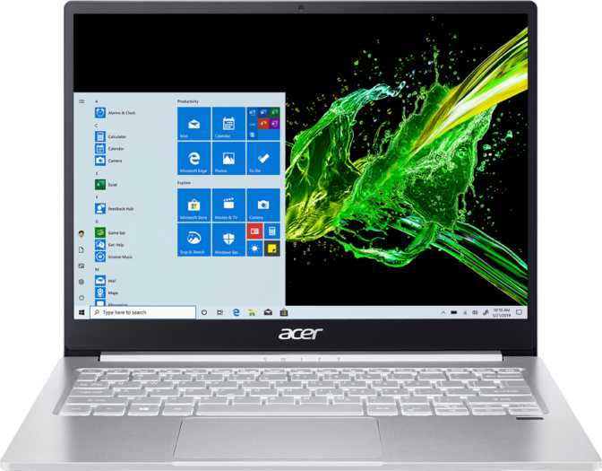 Acer Swift 3 Pro 13.5" Intel Core i5-1035G4 1.1 GHz / 8GB RAM / 256GB SSD