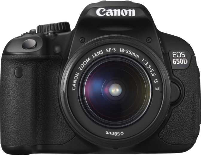 Canon EOS Rebel T4i + Canon EF-S 18-55mm