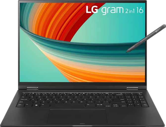 LG Gram 2-in-1 16T90R 16" WQXGA Intel Core i7-1360P 2.2GHz / 16GB RAM / 2TB SSD