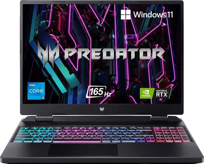 Acer Predator Helios Neo 16 (2023) Intel Core i5-13500HX 2.5GHz / Nvidia GeForce RTX 4050 Laptop / 16GB RAM / 512GB SSD