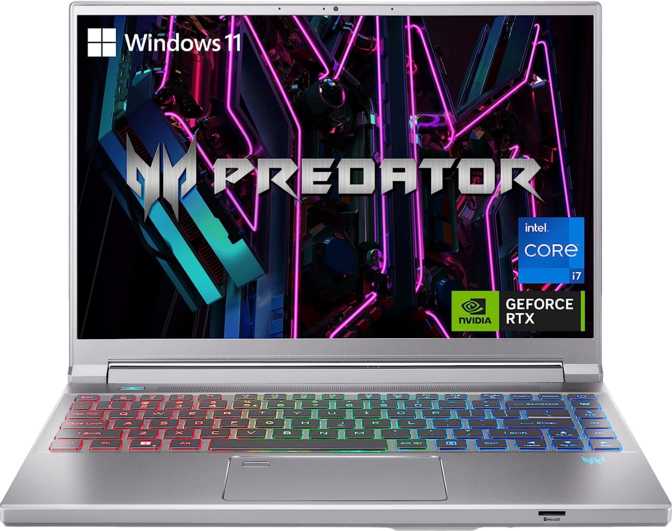 Acer Predator Triton 14 (2023) Intel Core i7-13700H 2.4GHz / Nvidia GeForce RTX 4050 Laptop / 16GB RAM / 512GB SSD