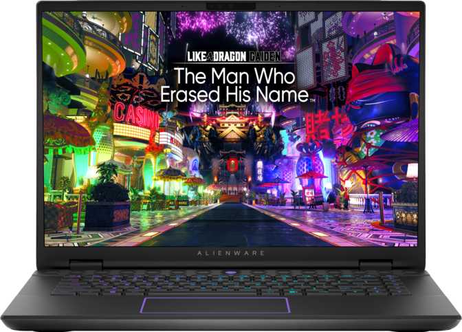 Dell Alienware m16 R2 (2024) 16" QHD Plus Intel Core Ultra 7 155H 1.4 GHz / Nvidia GeForce RTX 4060 Laptop / 16GB RAM / 1TB SSD