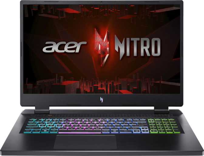 Acer Nitro 17 (2023) 17.3" AMD Ryzen 9 7940HS 4GHz / Nvidia GeForce RTX 4070 Laptop / 32GB RAM / 1TB SSD