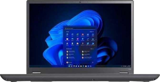 Lenovo ThinkPad P16v Gen 1 16" AMD Ryzen 7 Pro 7840HS 3.8GHz / Nvidia RTX A1000 Laptop / 64GB RAM / 2TB SSD + 2TB SSD