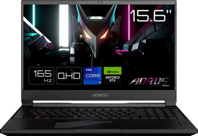 Gigabyte Aorus 15X (2023) AKF 15.6" Intel Core i9-13980HX 2.2GHz / Nvidia GeForce RTX 4060 Laptop / 16GB RAM / 1TB SSD