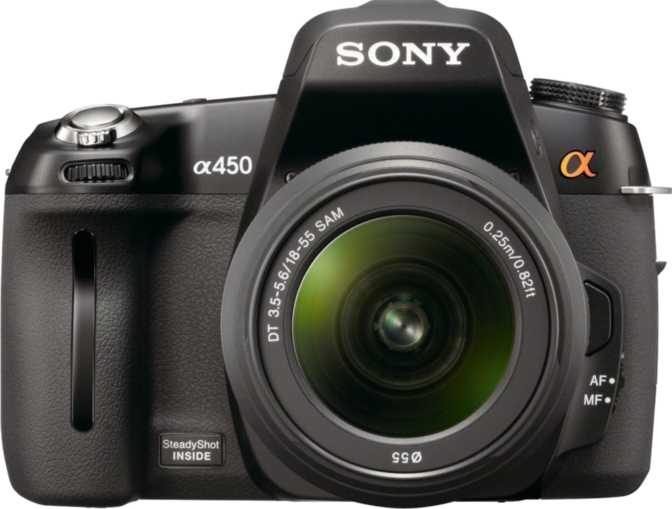 Sony A450 DSLR + Sony DT 18-55mm/ F3.5-5.6 SAM