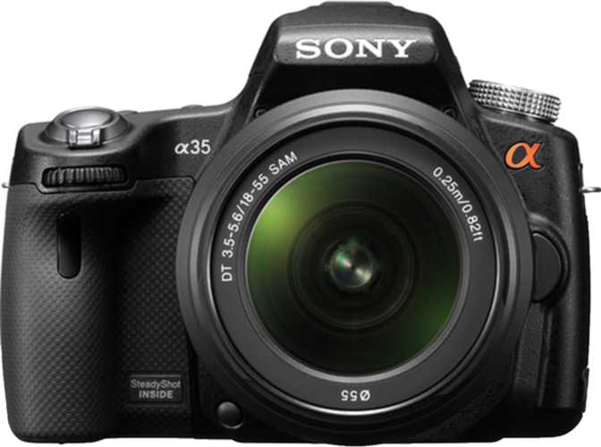 Sony SLT-A35K + Sony DT 18-55mm/ f3.5-5.6 SAM