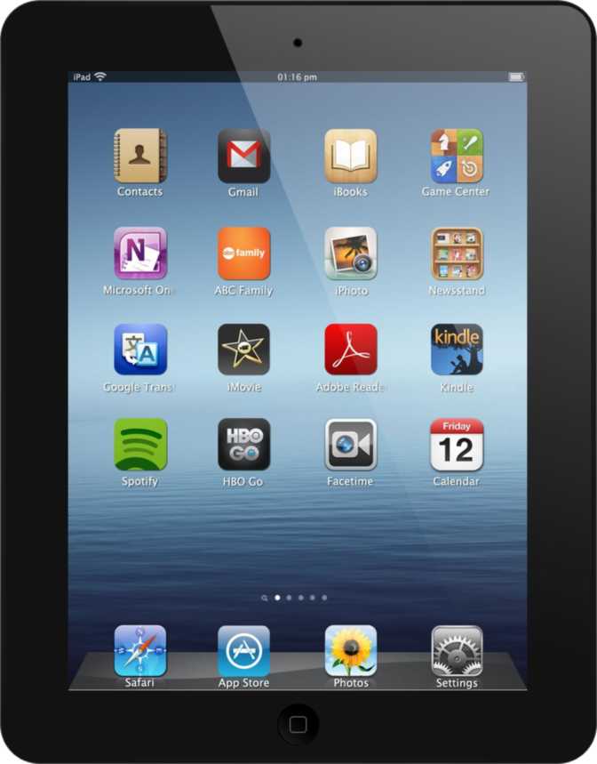 Apple iPad (Late 2012) with WiFi + 3G