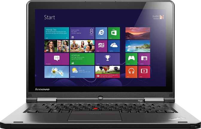 Lenovo ThinkPad Yoga 12.5" Intel Core i5-4300U 1.9GHz / 4GB / 256GB