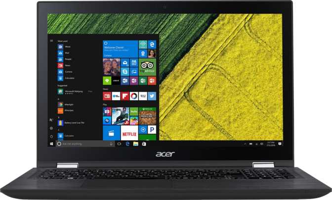 Acer Spin 3 15.6” Intel Core i3-7100U 2.4GHz / 6GB / 1TB