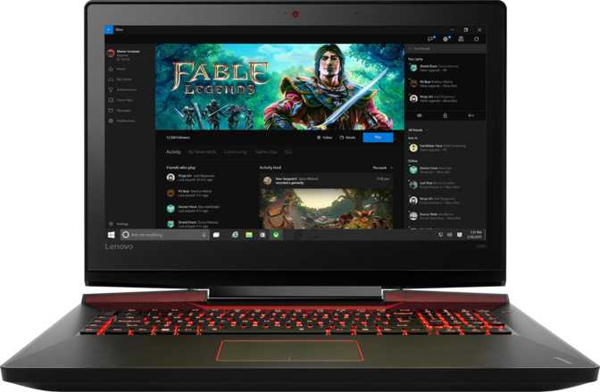 Lenovo IdeaPad Y900 17.3" Intel Core i7 6820HK 2.7GHz / 16GB / 1TB laptop ve notebook