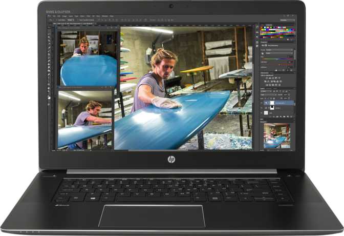 HP ZBook Studio G3 15.6" Intel Xeon E3-1505M v5 2.8GHz / 8GB / 256GB