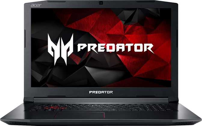 Acer Predator Helios 300 15.6" Intel Core i7-7700HQ 2.8GHz / 16GB / 256GB SSD